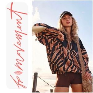 Free People FP Movement Walk the Line pullover jacket L NEW!